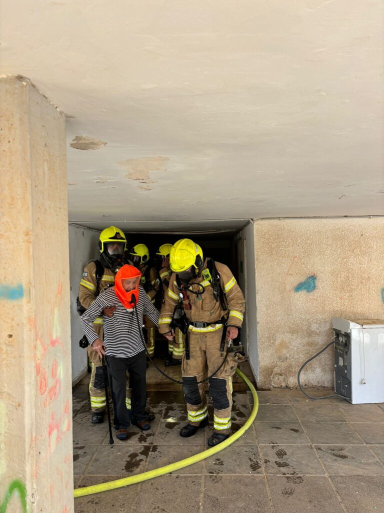 קרדיט דוברות כבאות והצלה תחנה אזורית דימונה