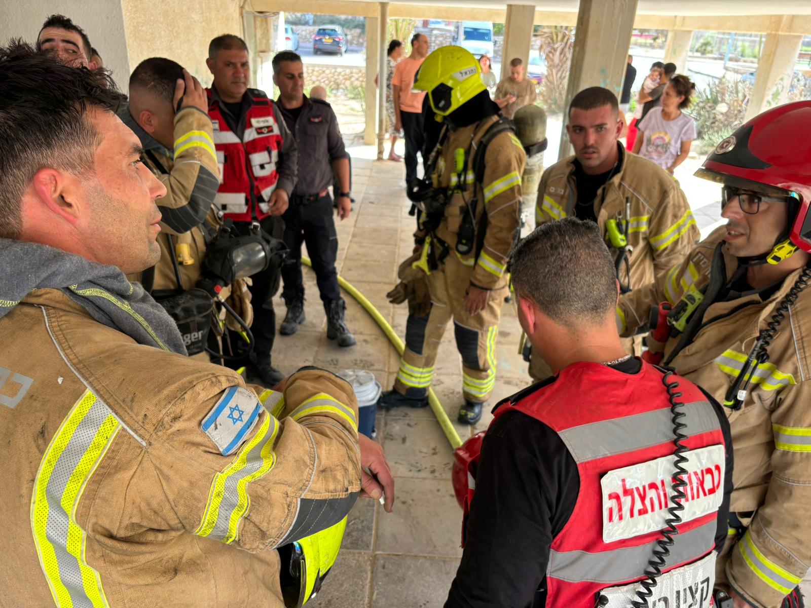 קרדיט דוברות כבאות והצלה תחנה אזורית דימונה